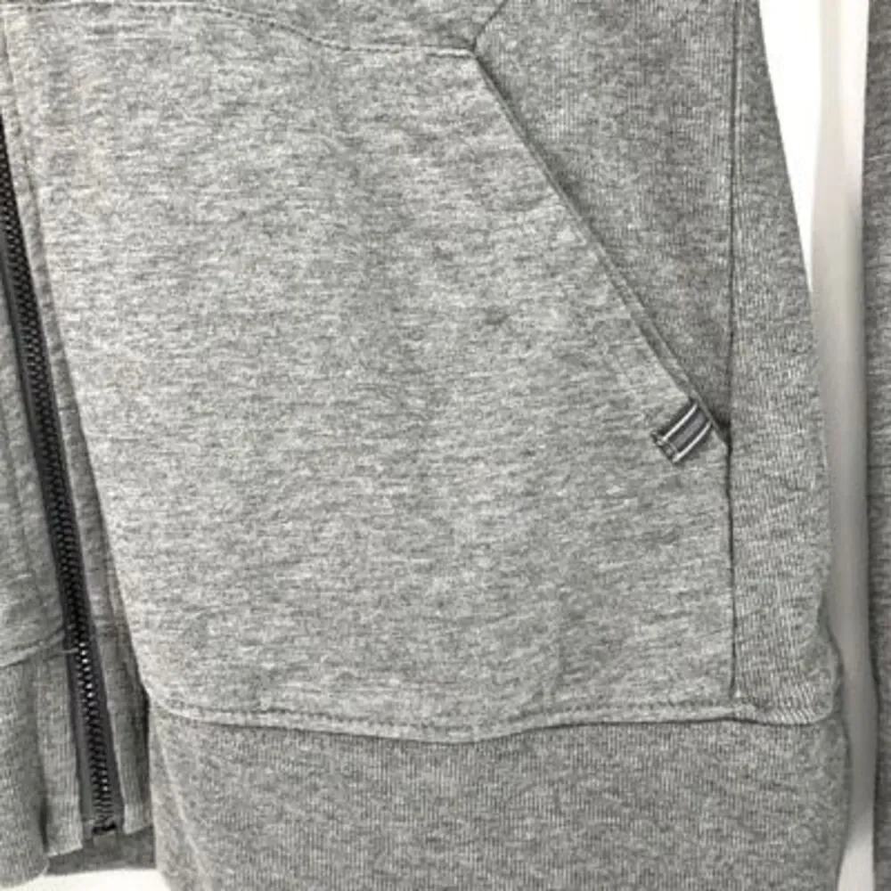 Kuhl Heather Gray Full Zip Organic Cotton Thumbhole Brava Hoody Medium - Picture 4 of 11